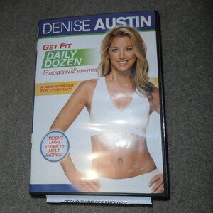Denise Austin Get FIT Daily Dozen (DVD, 2008)